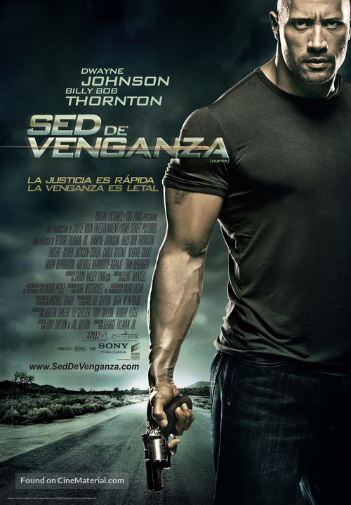 Faster - Spanish Movie Poster