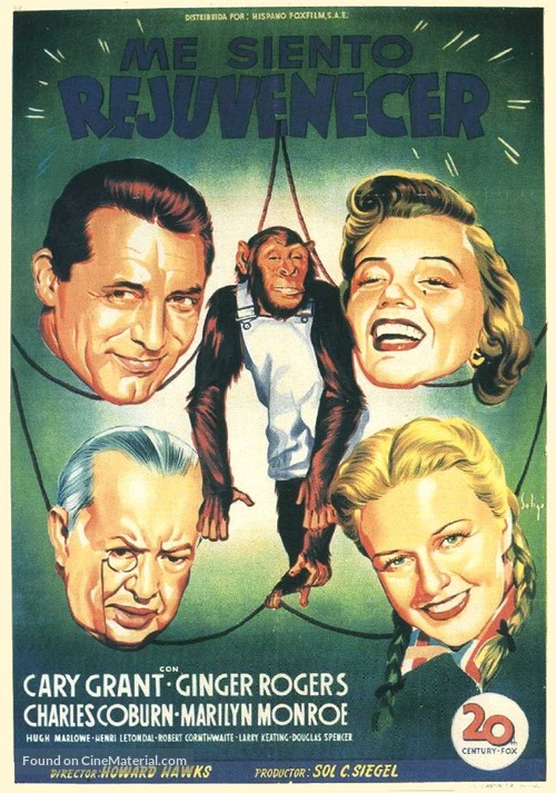 Monkey Business - Spanish Movie Poster