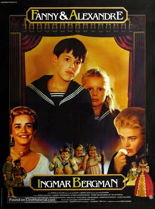 Fanny och Alexander - French Movie Poster