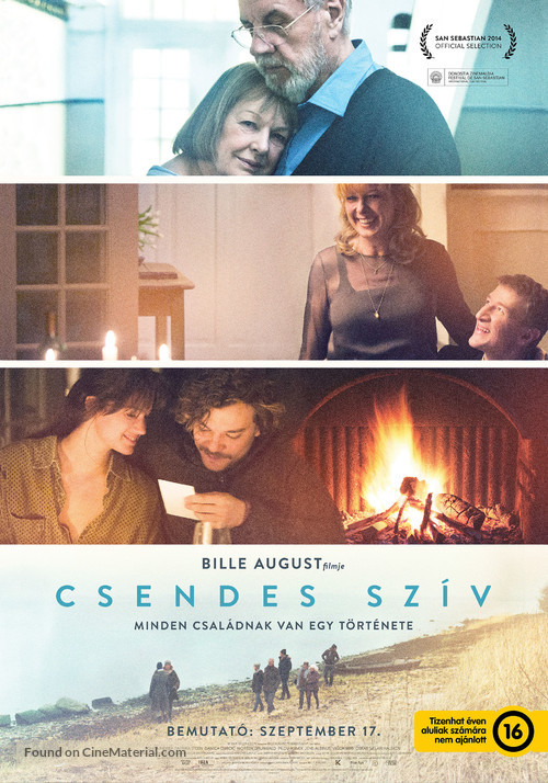 Stille hjerte - Hungarian Movie Poster