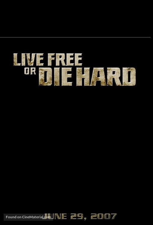 Live Free or Die Hard - poster