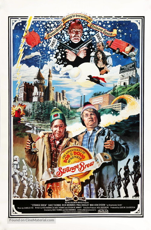 The Adventures of Bob &amp; Doug McKenzie: Strange Brew - Movie Poster