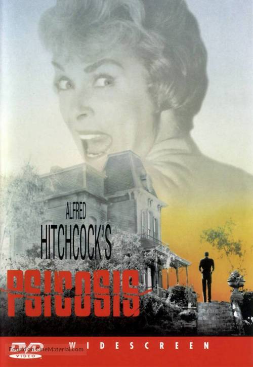 Psycho - Spanish DVD movie cover