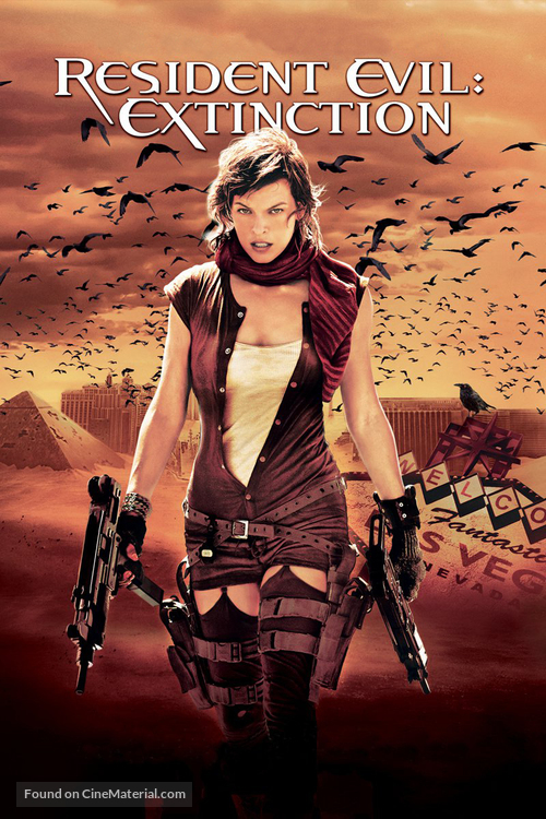 Resident Evil: Extinction - Movie Cover