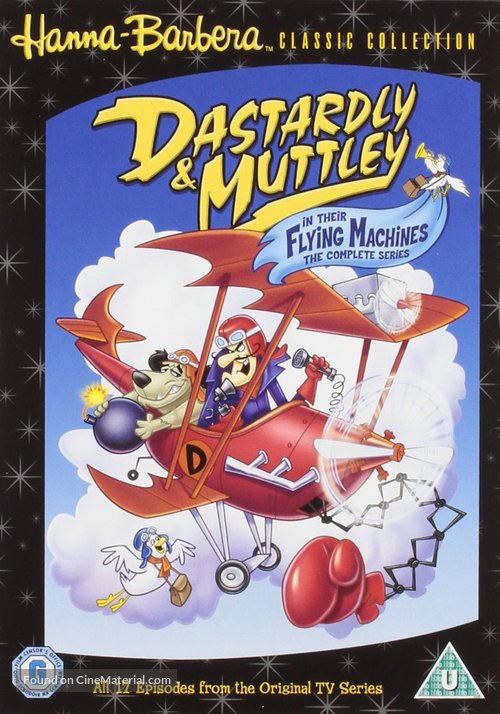 &quot;Dastardly and Muttley in Their Flying Machines&quot; - German Movie Cover