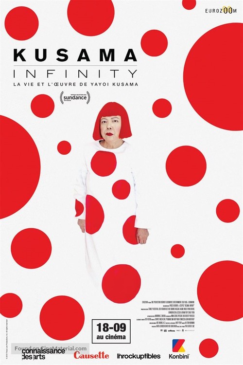 Kusama: Infinity - French Movie Poster