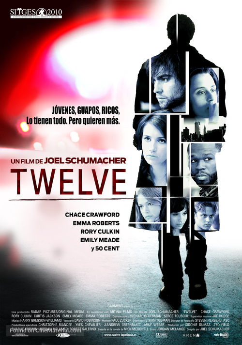 Twelve - Spanish Movie Poster