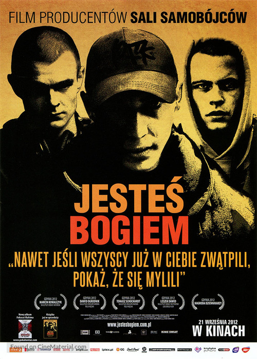 Jestes bogiem - Polish Movie Poster