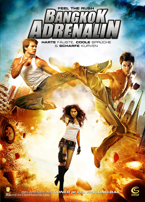 Bangkok Adrenaline - German DVD movie cover