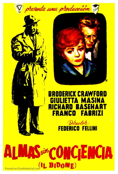 Il bidone - Spanish Movie Poster