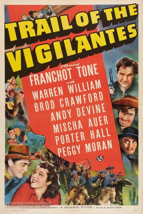 Trail of the Vigilantes - Movie Poster