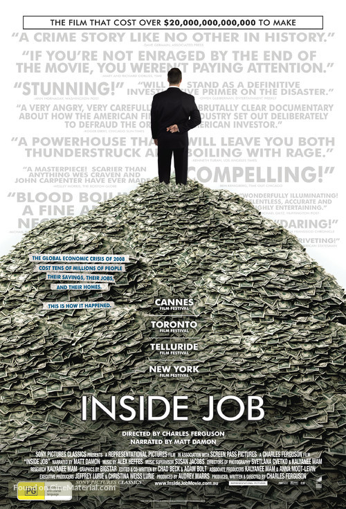 Inside Job - Australian Movie Poster