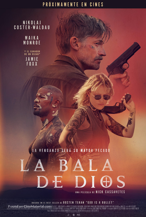 God Is a Bullet - Spanish Movie Poster