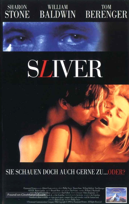 Sliver - German Movie Cover