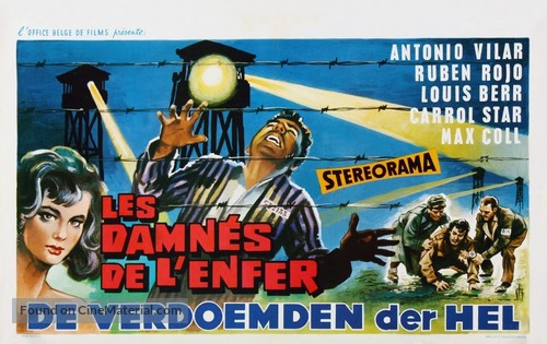 Embajadores en el infierno - Belgian Movie Poster