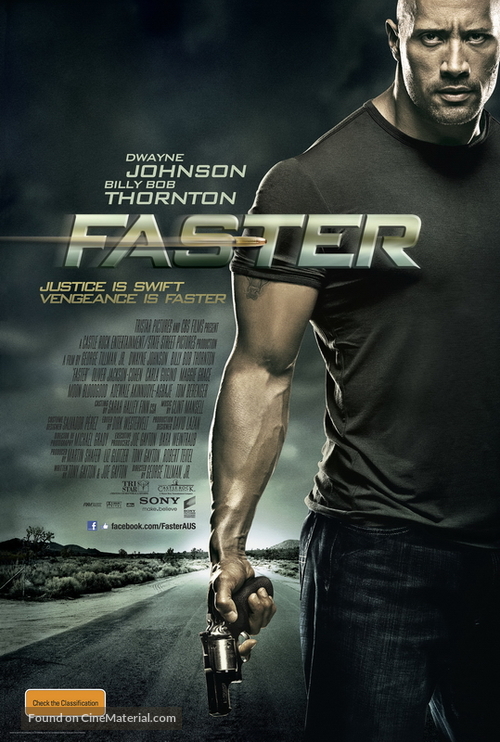 Faster - Australian Movie Poster