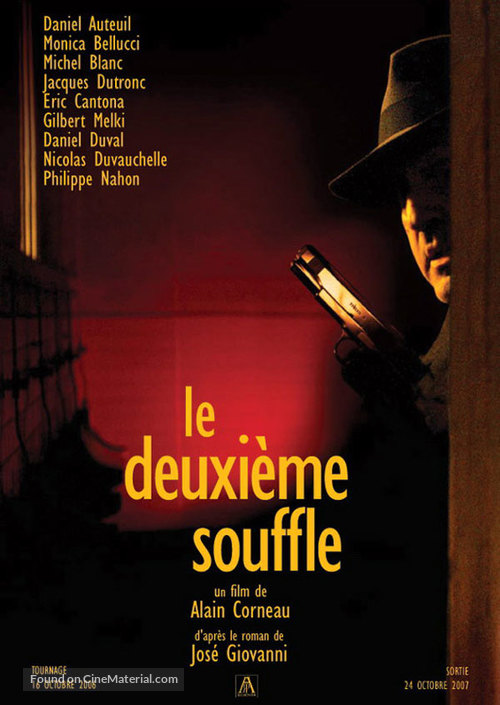 Le deuxi&egrave;me souffle - French Movie Poster