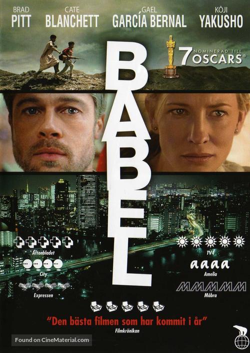 Babel - Swedish DVD movie cover