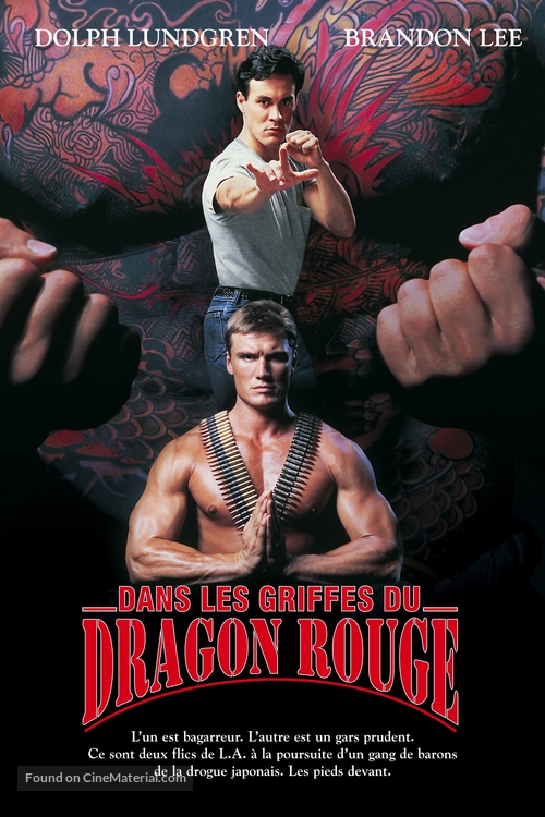 Showdown In Little Tokyo - French DVD movie cover