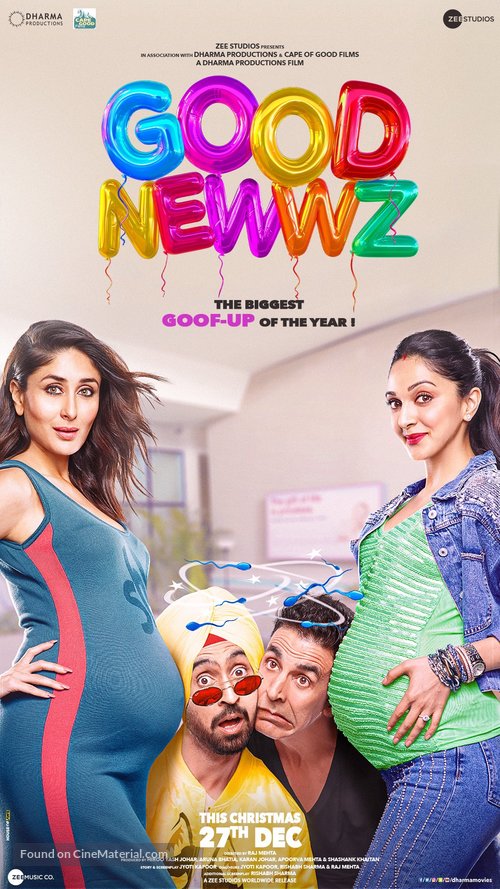 Good Newwz - Indian Movie Poster