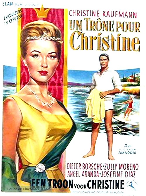 Un trono para Cristy - Belgian Movie Poster