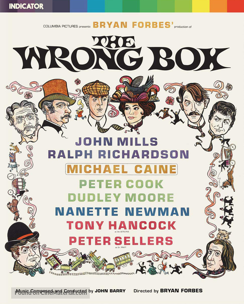 The Wrong Box - British Blu-Ray movie cover