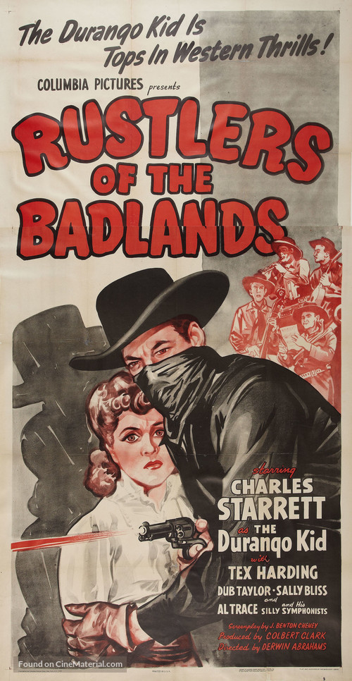 Rustlers of the Badlands - Movie Poster