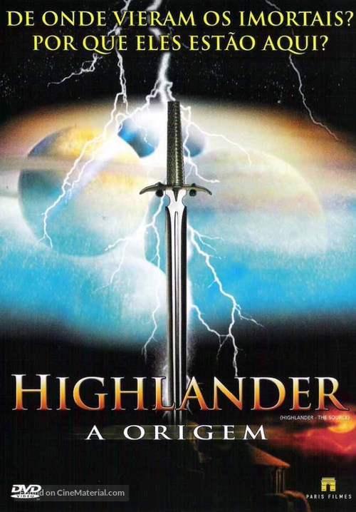 Highlander: The Source - Spanish Movie Cover