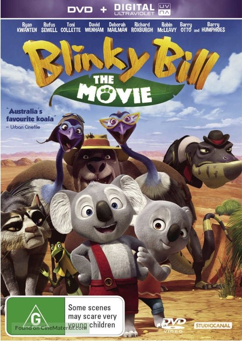 Blinky Bill the Movie - Australian DVD movie cover