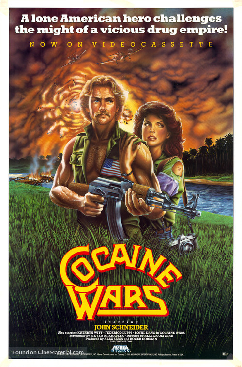 Cocaine Wars - Video release movie poster