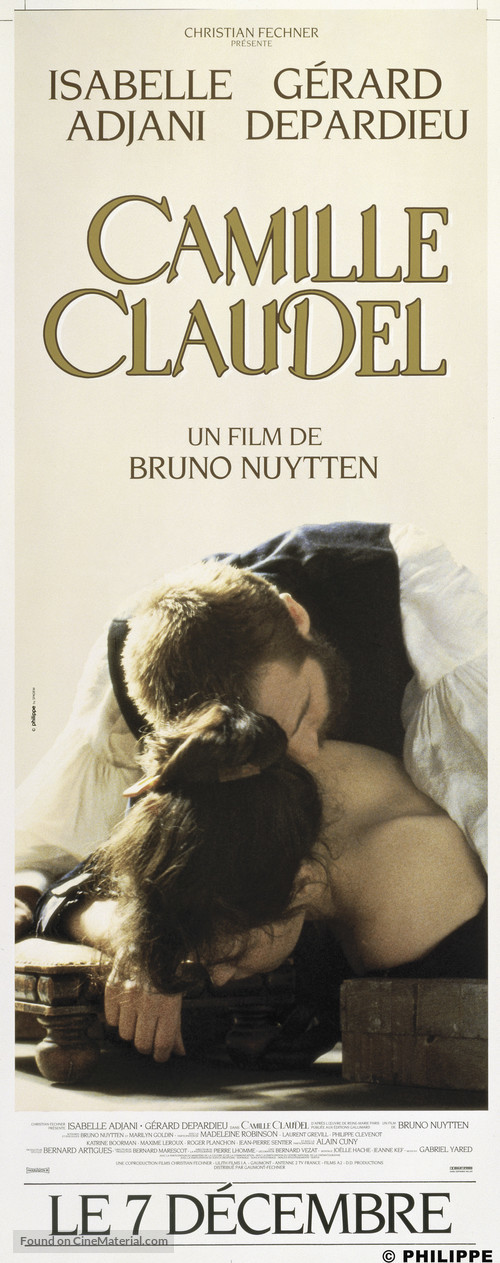 Camille Claudel - French Movie Poster