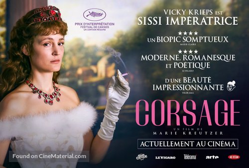 Corsage - French Movie Poster