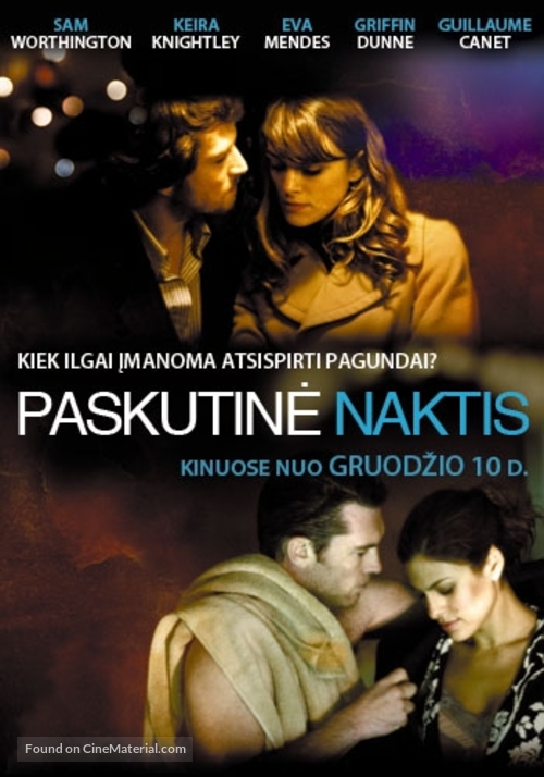 Last Night - Lithuanian Movie Poster