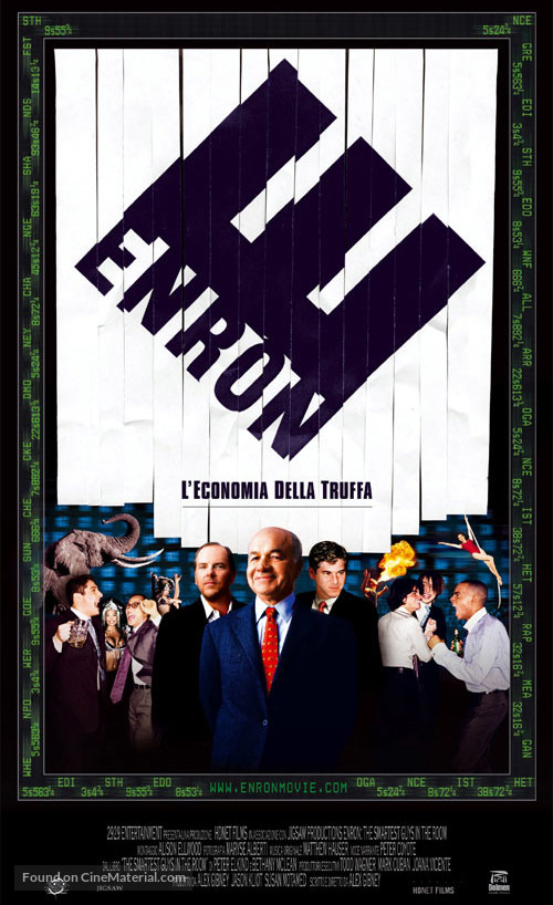 Enron: The Smartest Guys in the Room - Italian poster