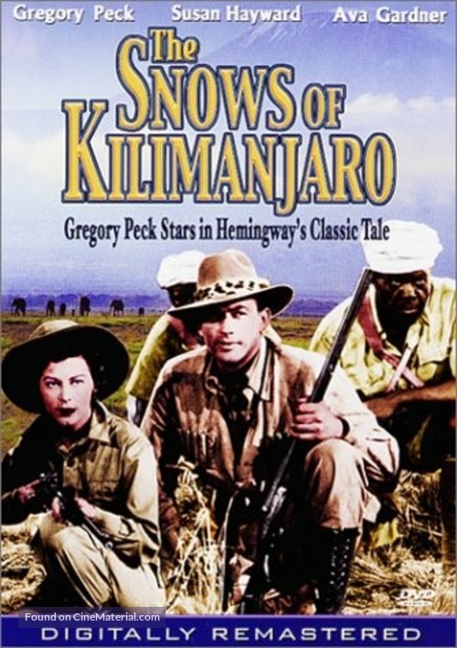 The Snows of Kilimanjaro - DVD movie cover