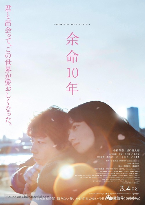 The Last 10 Years - Japanese Movie Poster