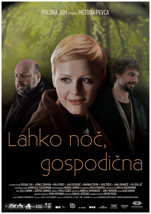 Lahko noc, gospodicna - Slovenian Movie Poster