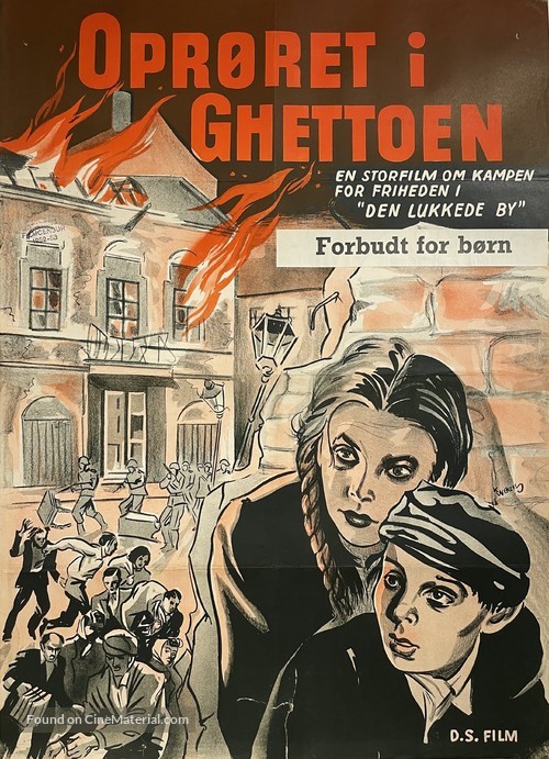 Ulica Graniczna - Danish Movie Poster