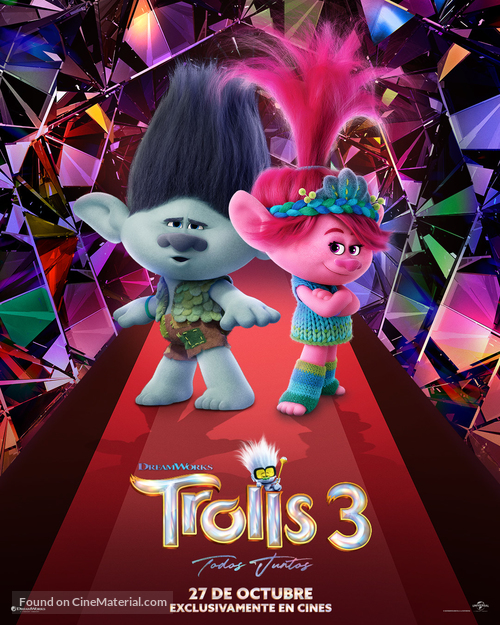 Trolls Band Together - Spanish Movie Poster