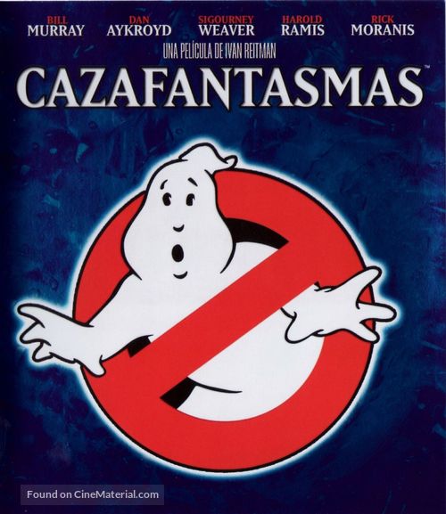 Ghostbusters - Spanish Blu-Ray movie cover