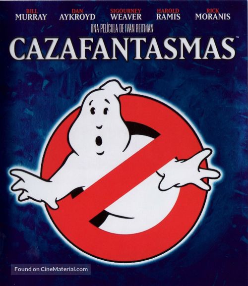 Ghostbusters - Spanish Blu-Ray movie cover