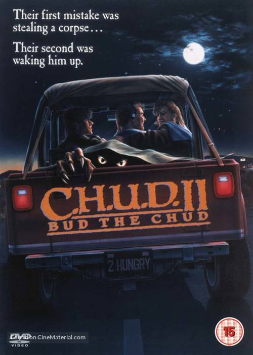 C.H.U.D. II - Bud the Chud - British Movie Cover