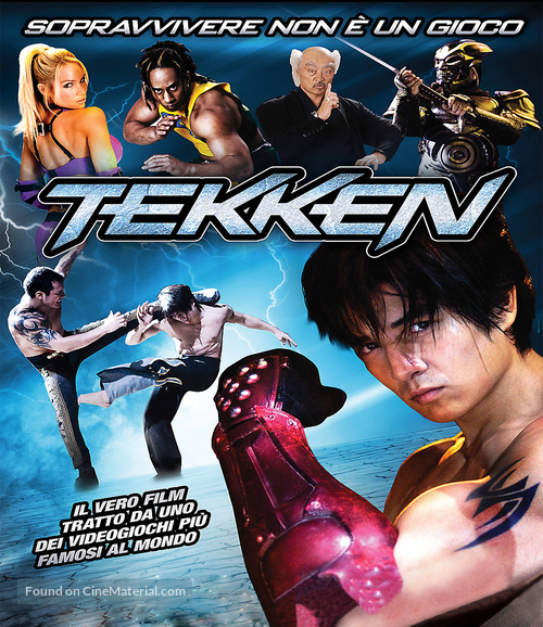Tekken - Italian Blu-Ray movie cover