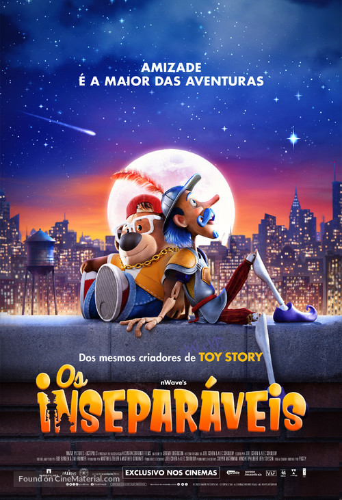 The Inseparables - Brazilian Movie Poster