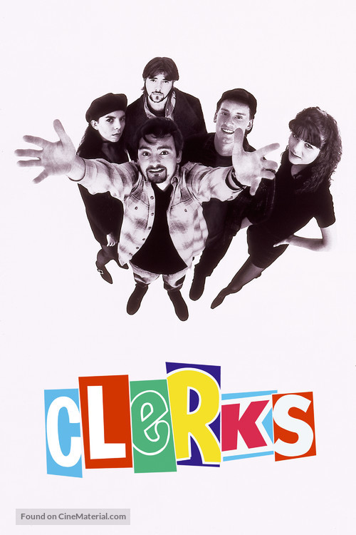 Clerks. - Norwegian Movie Cover