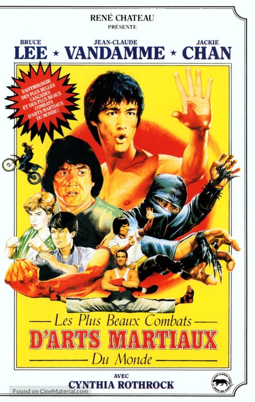 The Best of the Martial Arts Films - French VHS movie cover