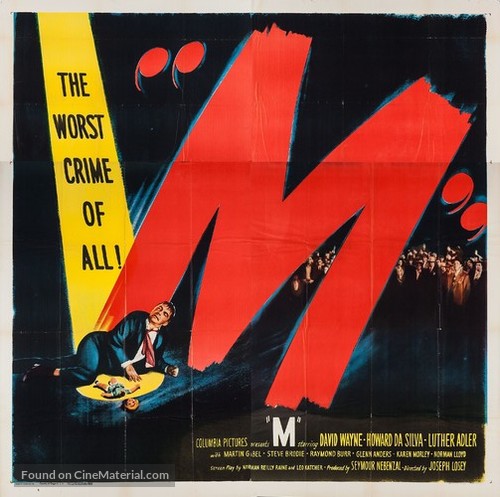 M - Movie Poster