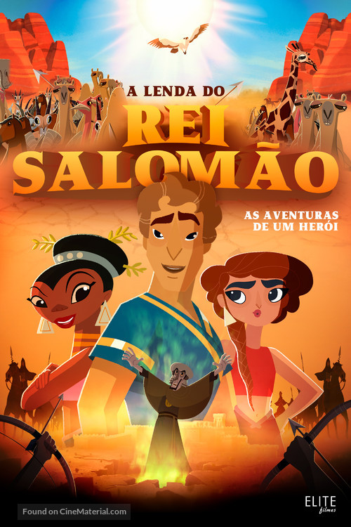 The Legend of King Solomon - Brazilian Movie Cover