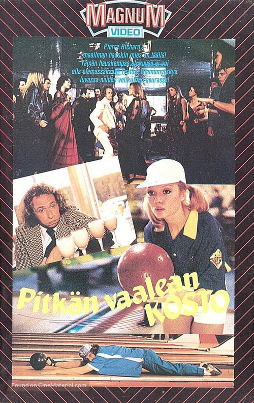 Je suis timide... mais je me soigne - Finnish VHS movie cover