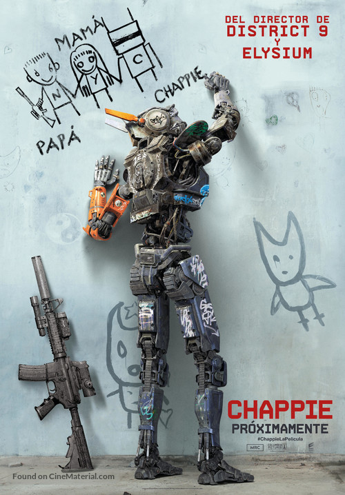 Chappie - Spanish Movie Poster